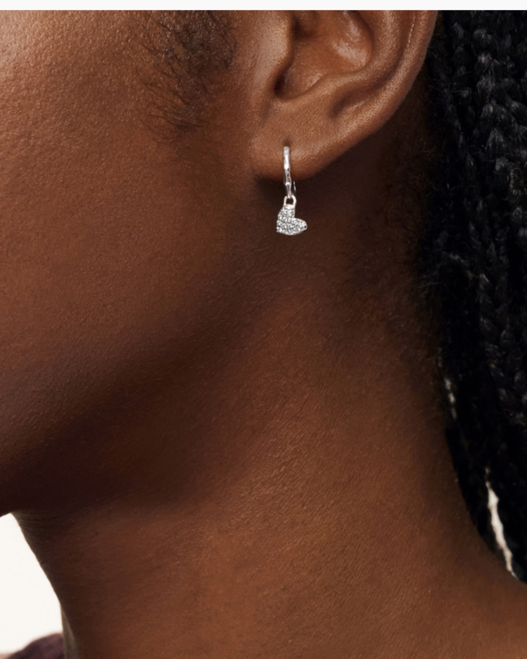 Amora Heart Stud Earrings