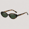 Leopard  with Moss Green Lenses