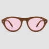 Brown Frame with Rose Smoke Lenses