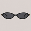 Black frame with dark smoke lenses