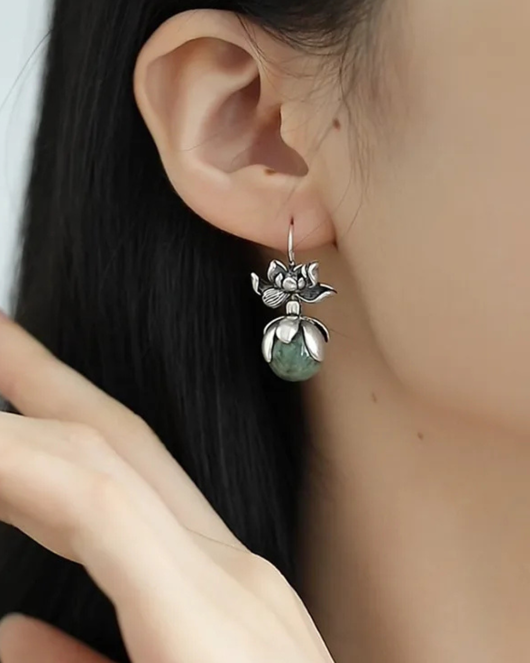 Lotus Bloom Earrings