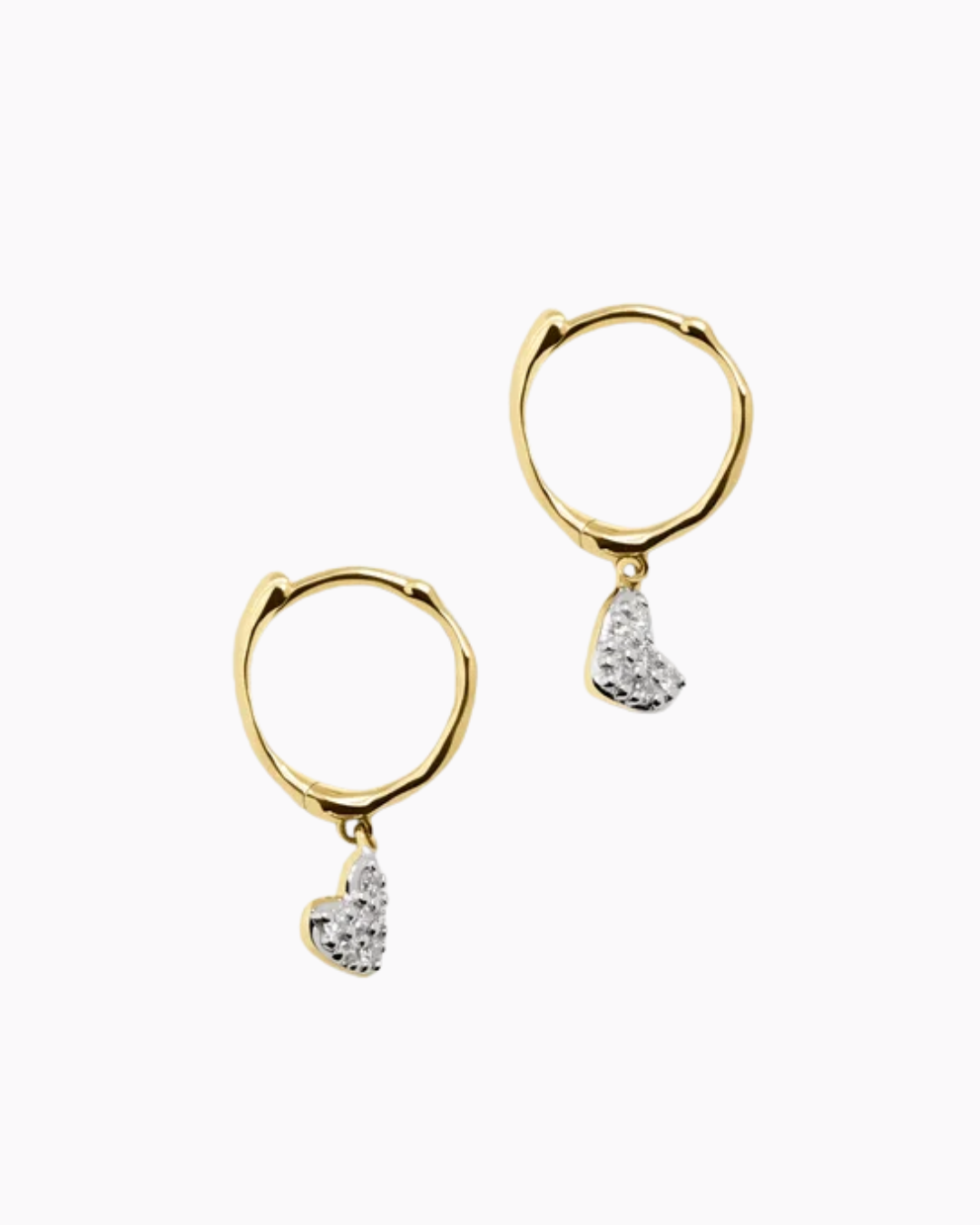 Amora Heart Stud Earrings