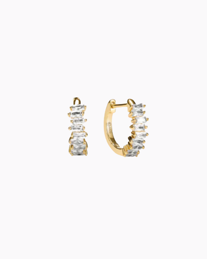 Luna Charm Hoops