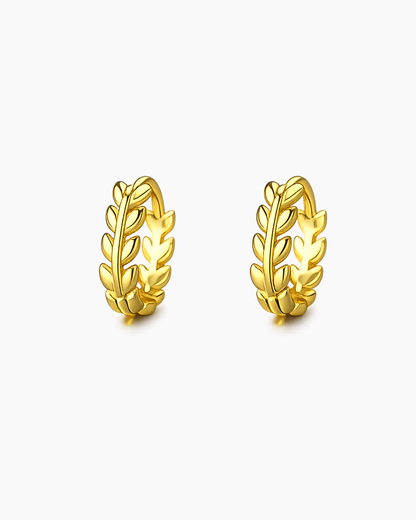 Sylva Leaf Hoops