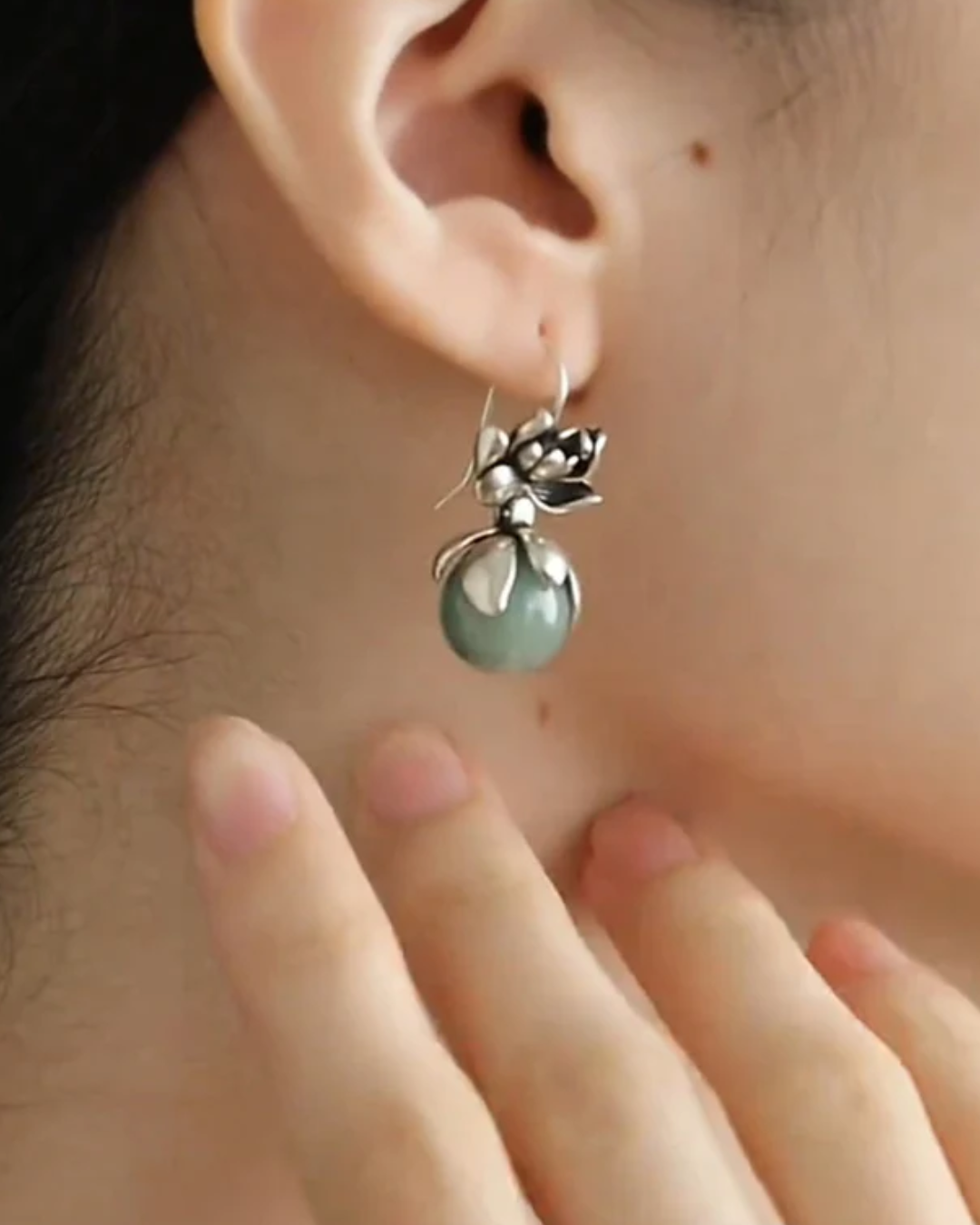 Lotus Bloom Earrings