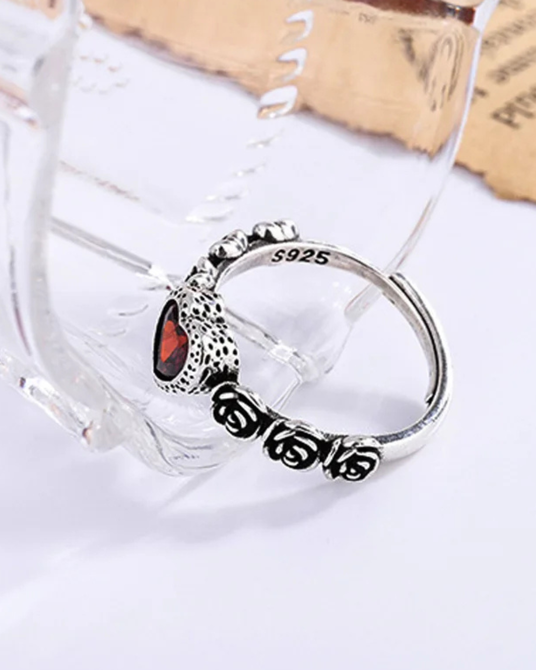 Scarlet Heart Ring