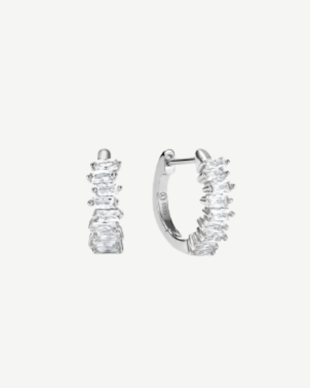 Luna Charm Hoops
