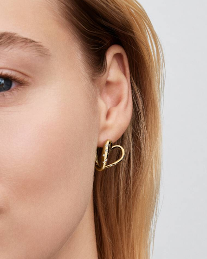 Valentina Heart Earrings