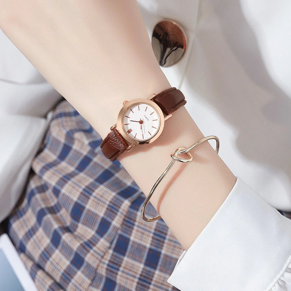Fashion Small Dial Women Watches Casual