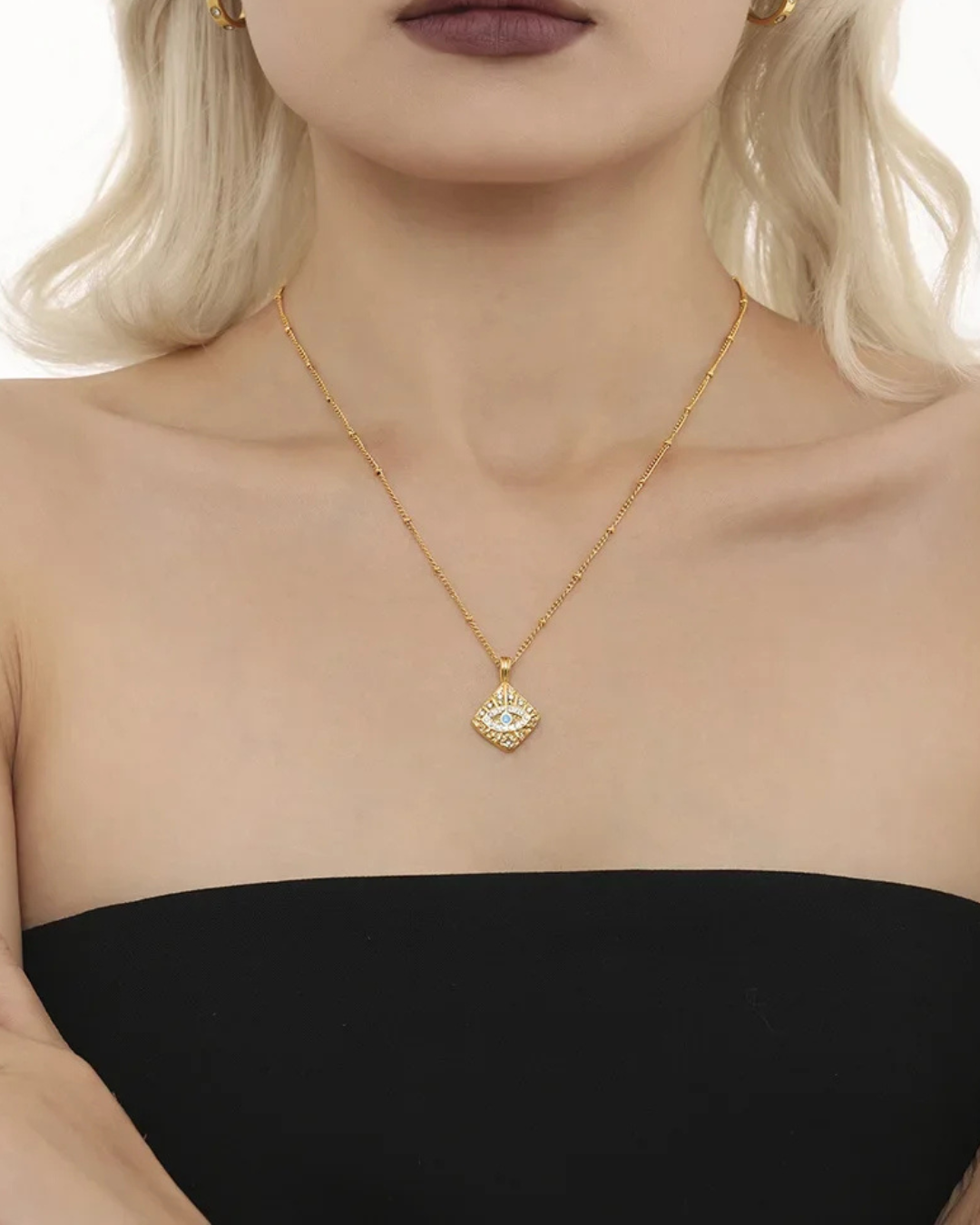 Aurelia Eye Necklace