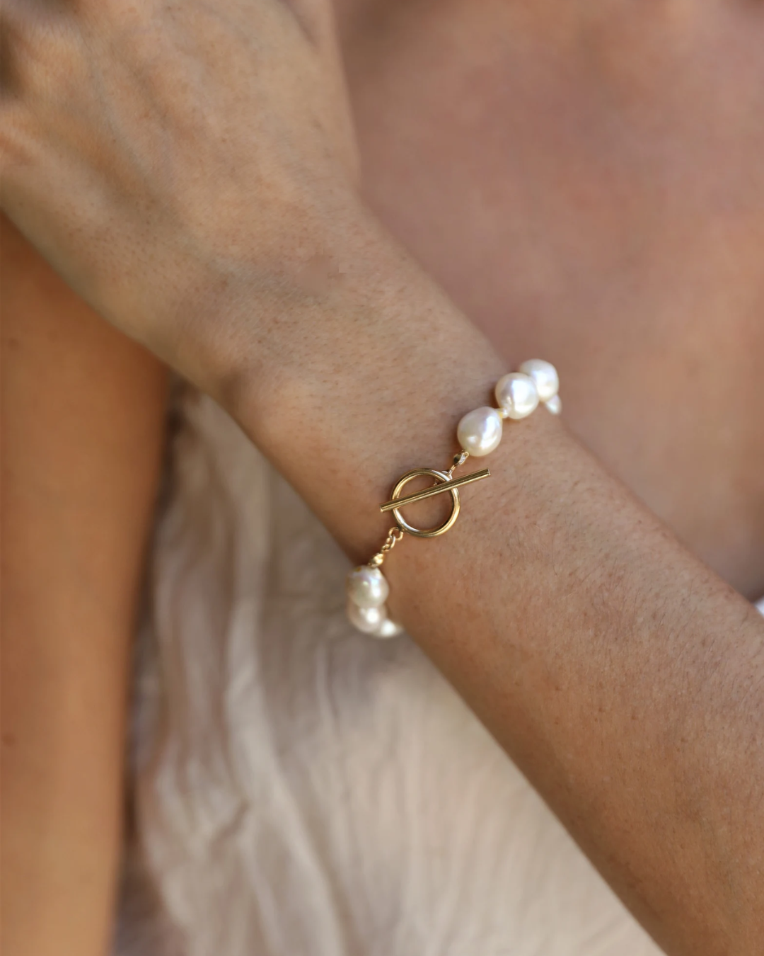 Bianca Pearl Bracelet