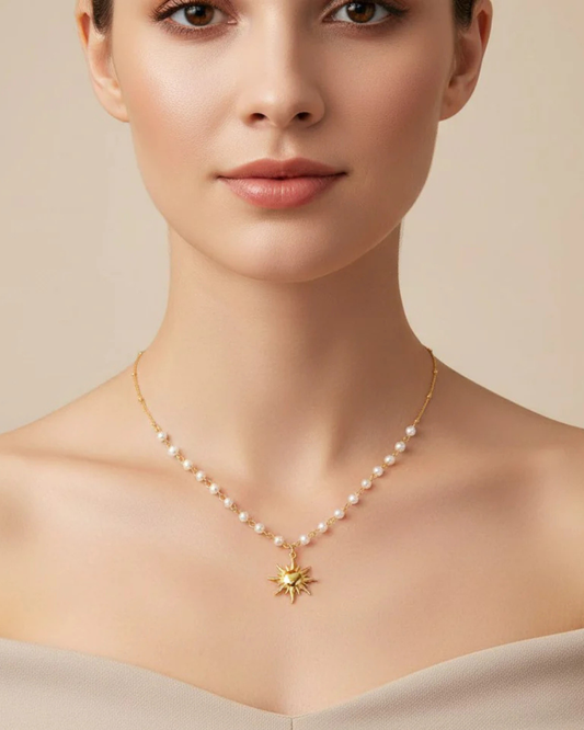 Solara Pearl Necklace